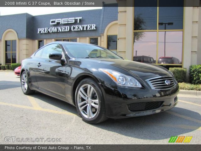 2008 Infiniti G 37 Coupe in Black Obsidian