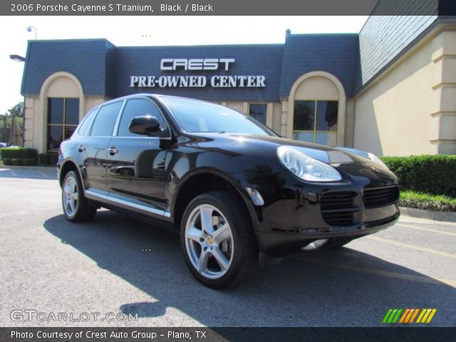 2006 Porsche Cayenne S Titanium in Black