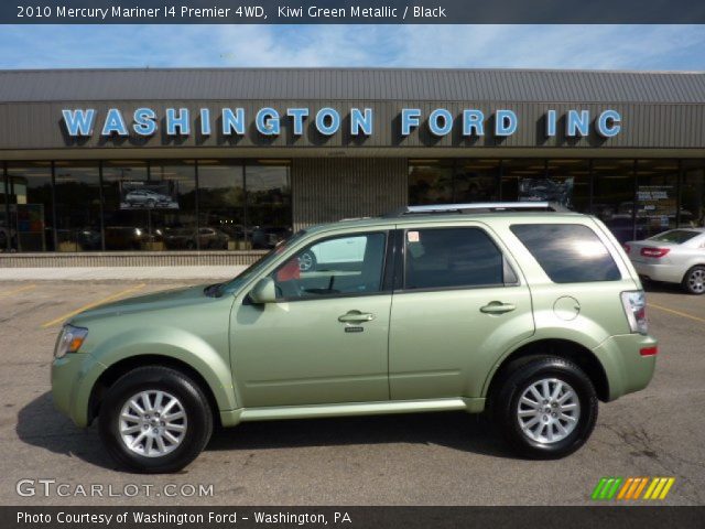 2010 Mercury Mariner I4 Premier 4WD in Kiwi Green Metallic
