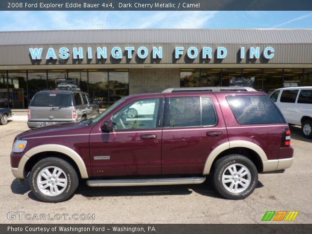 2008 Ford Explorer Eddie Bauer 4x4 in Dark Cherry Metallic