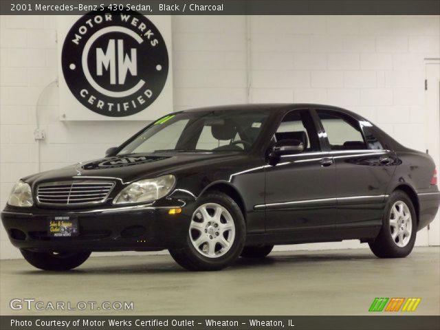 2001 Mercedes-Benz S 430 Sedan in Black