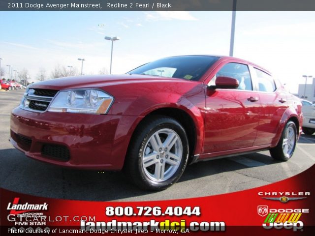 2011 Dodge Avenger Mainstreet in Redline 2 Pearl