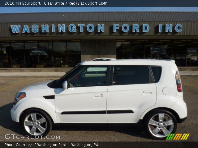 2010 Kia Soul Sport in Clear White