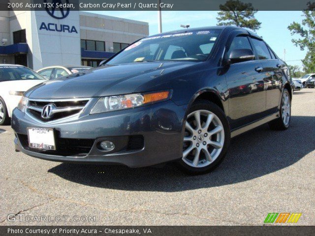 2006 Acura TSX Sedan in Carbon Gray Pearl