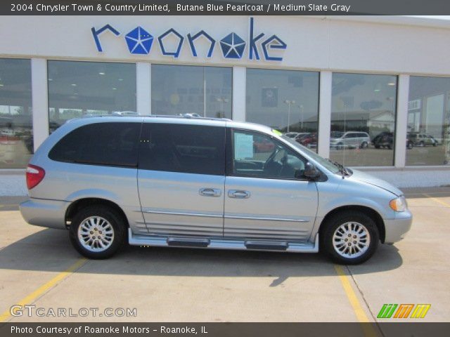 2004 Chrysler Town & Country Limited in Butane Blue Pearlcoat