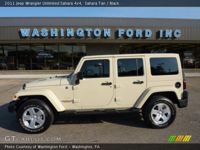 2011 Jeep Wrangler Unlimited Sahara 4x4 in Sahara Tan