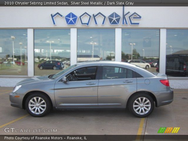 2010 Chrysler Sebring Limited Sedan in Silver Steel Metallic