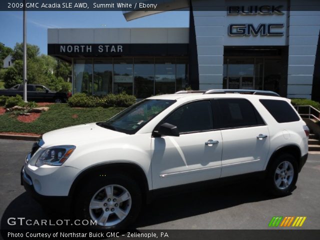 2009 GMC Acadia SLE AWD in Summit White