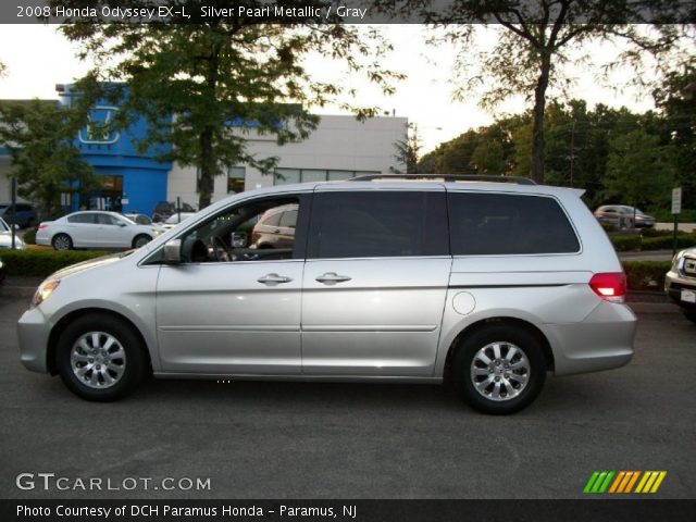 2008 Honda Odyssey EX-L in Silver Pearl Metallic