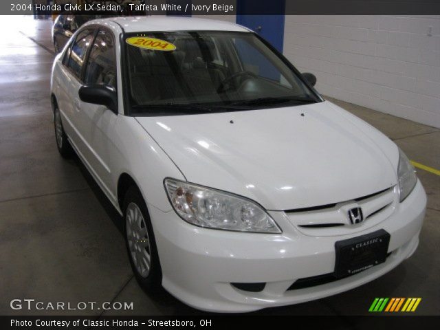 2004 Honda Civic LX Sedan in Taffeta White