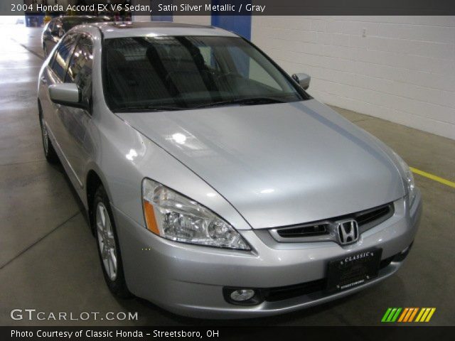 2004 Honda Accord EX V6 Sedan in Satin Silver Metallic