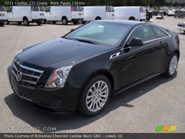 2011 Cadillac CTS Coupe in Black Raven
