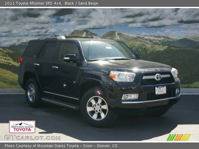 2011 Toyota 4Runner SR5 4x4 in Black
