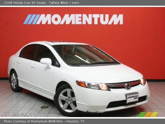 2008 Honda Civic EX Sedan in Taffeta White