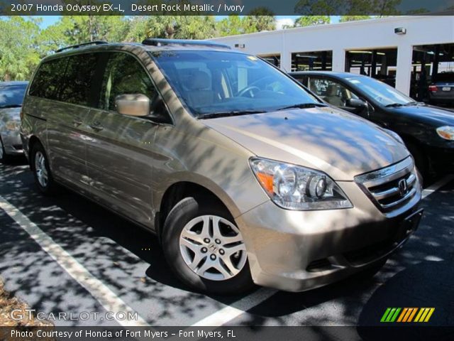 2007 Honda Odyssey EX-L in Desert Rock Metallic