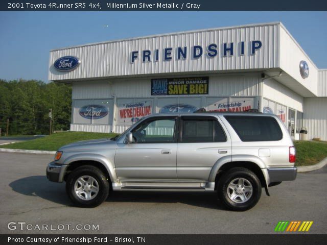 2001 Toyota 4Runner SR5 4x4 in Millennium Silver Metallic