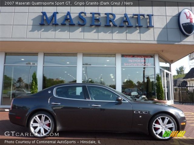 2007 Maserati Quattroporte Sport GT in Grigio Granito (Dark Grey)