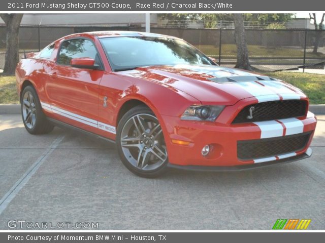 2011 Ford Mustang Shelby GT500 Coupe in Race Red
