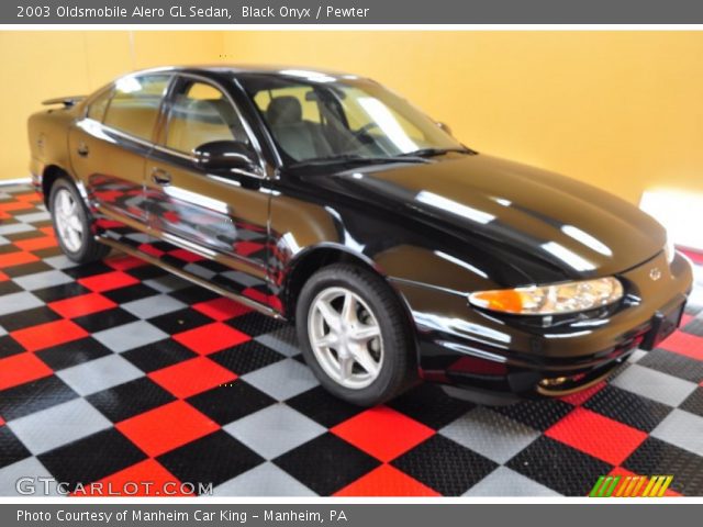 2003 Oldsmobile Alero GL Sedan in Black Onyx
