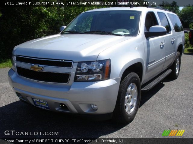 2011 Chevrolet Suburban LT 4x4 in Sheer Silver Metallic