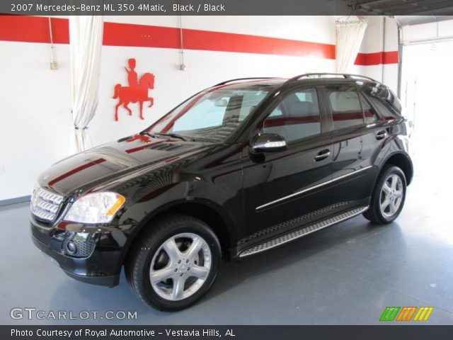 2007 Mercedes-Benz ML 350 4Matic in Black