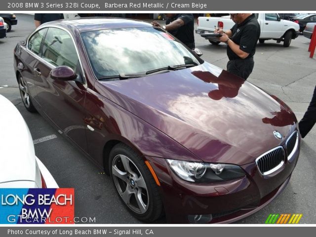 2008 BMW 3 Series 328i Coupe in Barbera Red Metallic