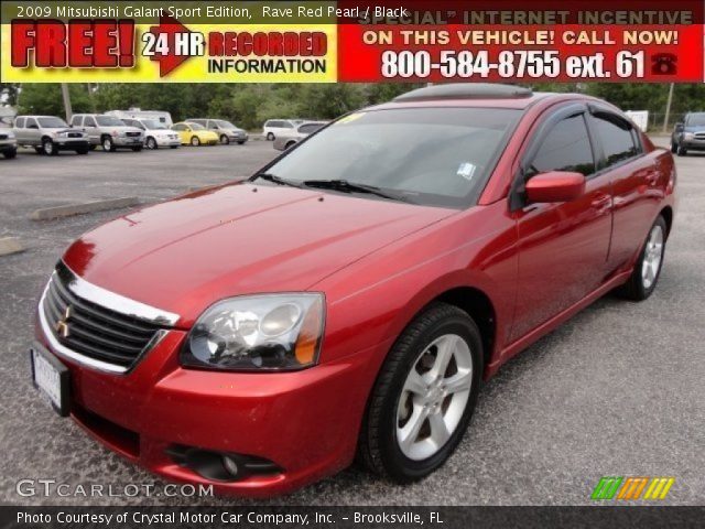 2009 Mitsubishi Galant Sport Edition in Rave Red Pearl