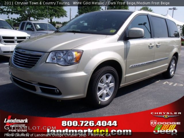 2011 Chrysler Town & Country Touring in White Gold Metallic