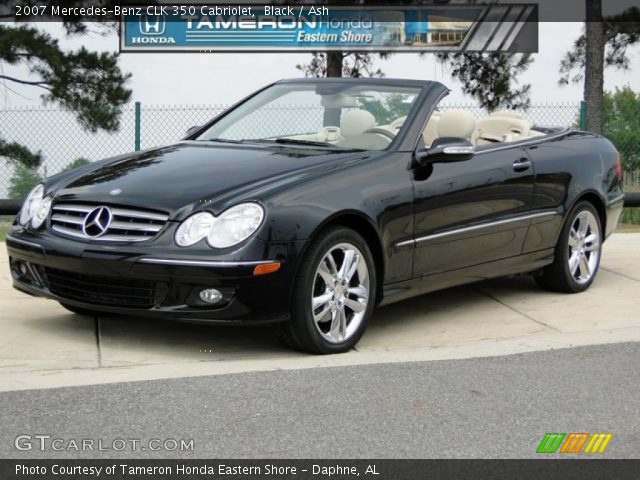 2007 Mercedes-Benz CLK 350 Cabriolet in Black
