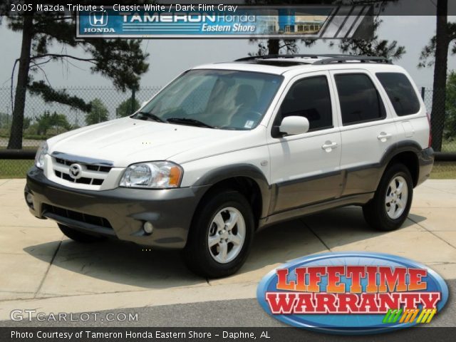 2005 Mazda Tribute s in Classic White