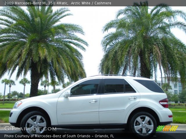 2009 Mercedes-Benz ML 350 4Matic in Arctic White