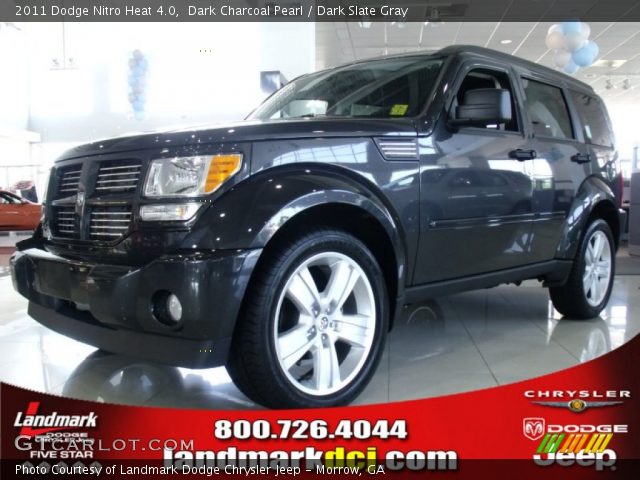 2011 Dodge Nitro Heat 4.0 in Dark Charcoal Pearl