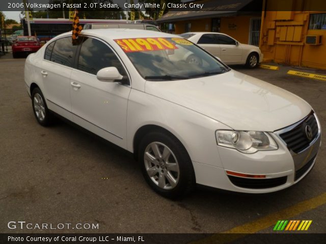 2006 Volkswagen Passat 2.0T Sedan in Candy White