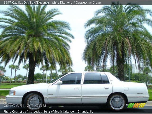 1997 Cadillac DeVille d'Elegance in White Diamond