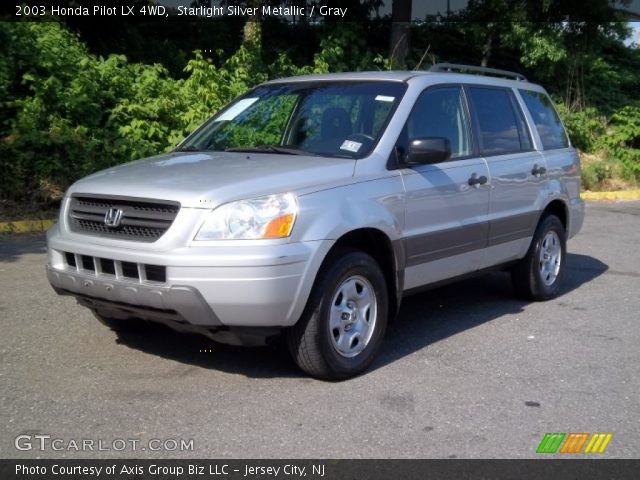 2003 Honda Pilot LX 4WD in Starlight Silver Metallic