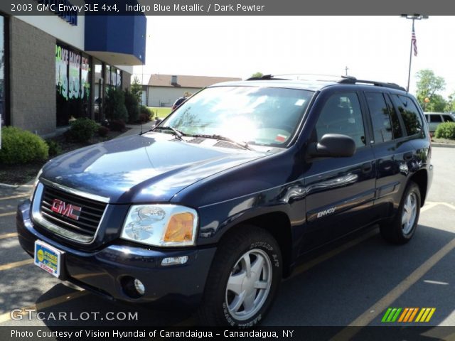2003 GMC Envoy SLE 4x4 in Indigo Blue Metallic