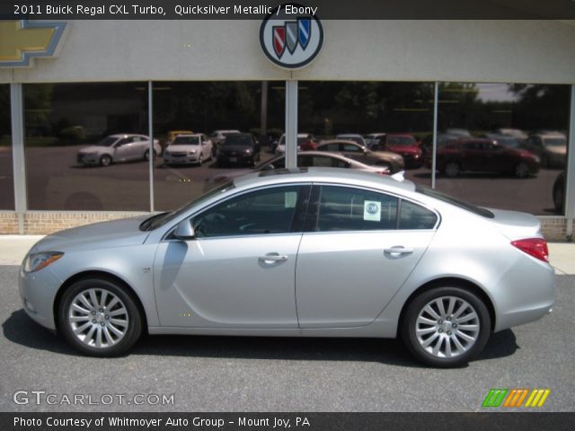 2011 Buick Regal CXL Turbo in Quicksilver Metallic
