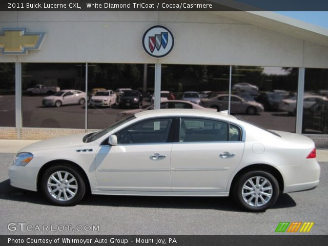 2011 Buick Lucerne CXL in White Diamond TriCoat