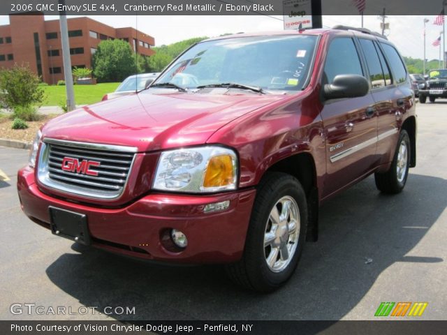 2006 GMC Envoy SLE 4x4 in Cranberry Red Metallic