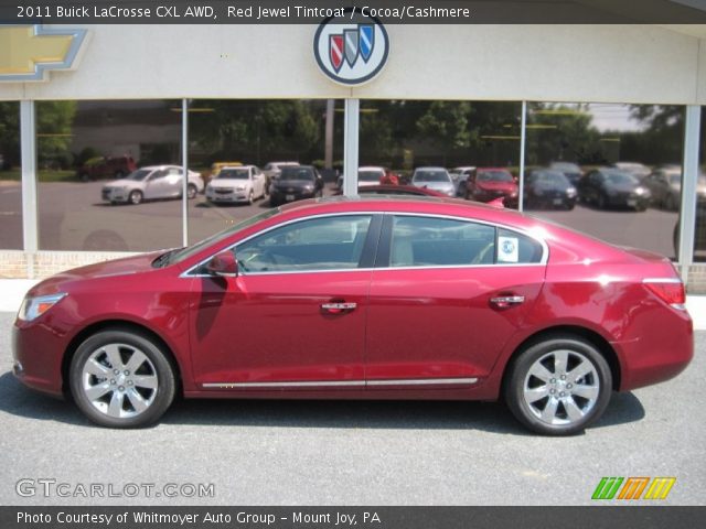 2011 Buick LaCrosse CXL AWD in Red Jewel Tintcoat