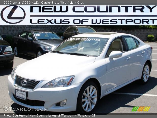 2009 Lexus IS 250 AWD in Glacier Frost Mica