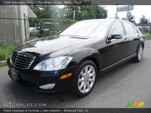 2008 Mercedes-Benz S 550 4Matic Sedan in Black