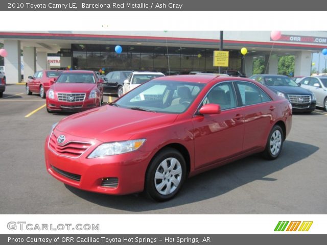 2010 Toyota Camry LE in Barcelona Red Metallic
