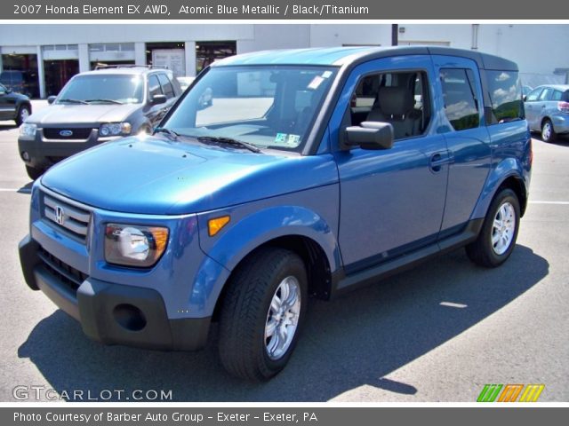 2007 Honda Element EX AWD in Atomic Blue Metallic