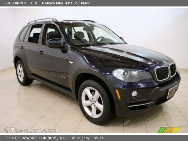 2008 BMW X5 3.0si in Monaco Blue Metallic