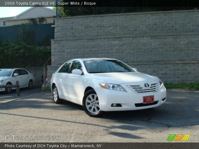 2009 Toyota Camry XLE V6 in Super White