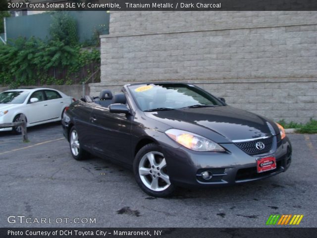 2007 Toyota Solara SLE V6 Convertible in Titanium Metallic