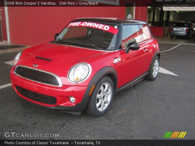 2008 Mini Cooper S Hardtop in Chili Red