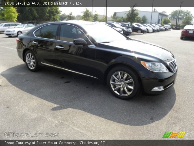 2008 Lexus LS 460 in Obsidian Black
