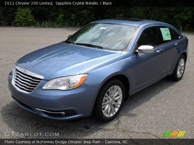 2011 Chrysler 200 Limited in Sapphire Crystal Metallic